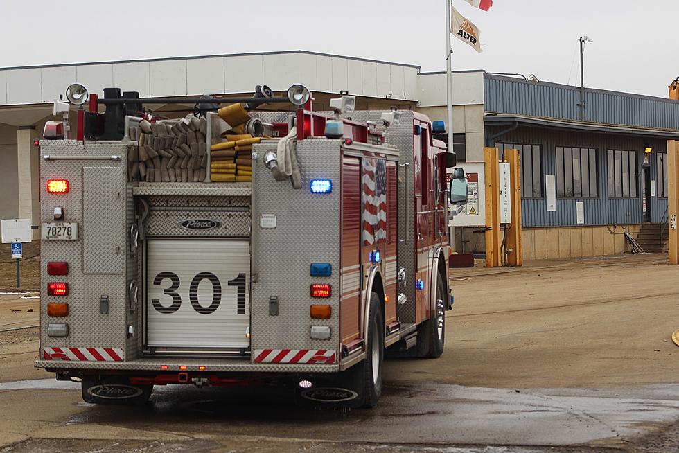 Crews Extinguish Fire At Waterloo Scrap Yard