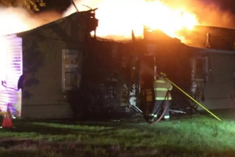 Fire Destroys Evansdale Home [PHOTOS]