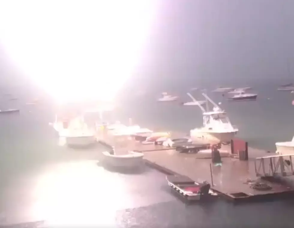 Watch Lightning Destroy a Sailboat in Boston (video)