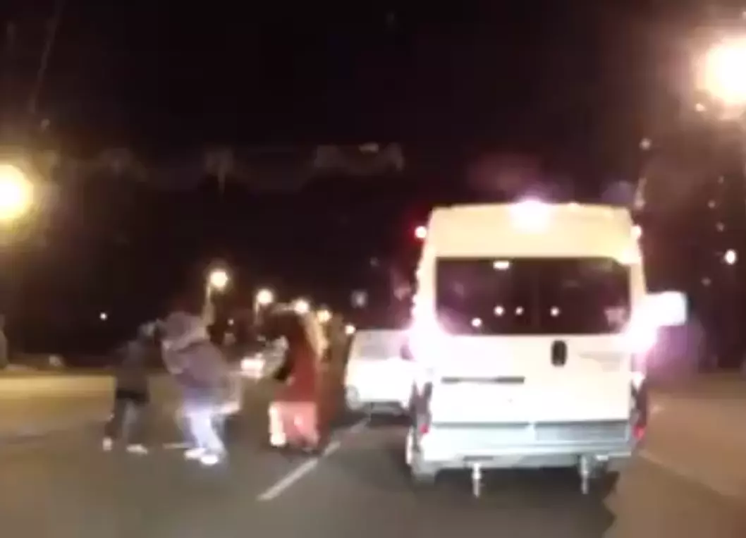 Road Rage in Russia (video)