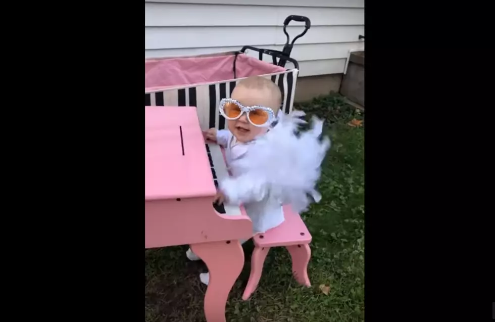 Parents Dress Baby Girl as Elton John for Her First Halloween