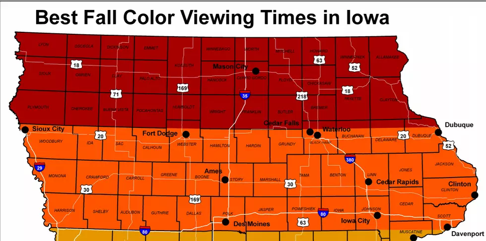 Iowa Fall Color Report