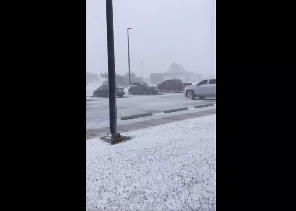 FYI: It’s Snowing in Texas