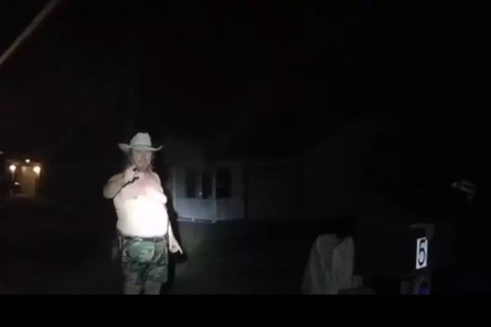 Shirtless Florida Man in Camouflage Shorts & Cowboy Boots Gets Arrested (video)
