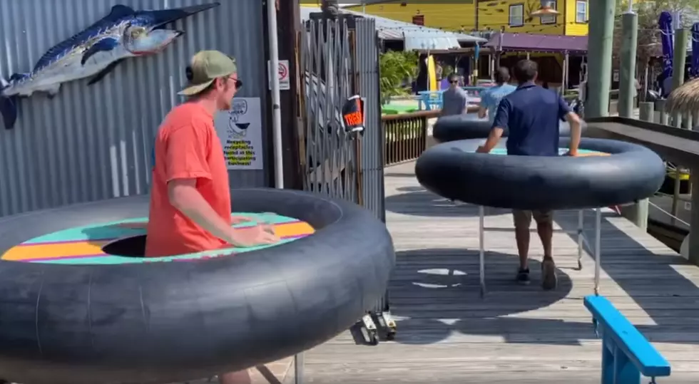Bar in Maryland Uses &#8216;Drinking Inner Tubes&#8217; For Social Distancing