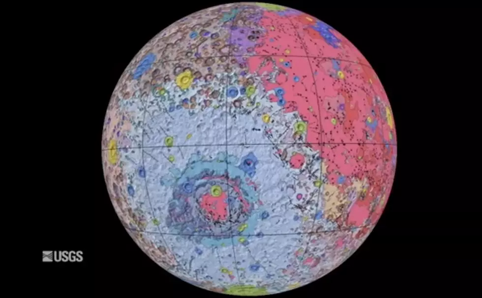 First-Ever Comprehensive Geologic Map of the Moon