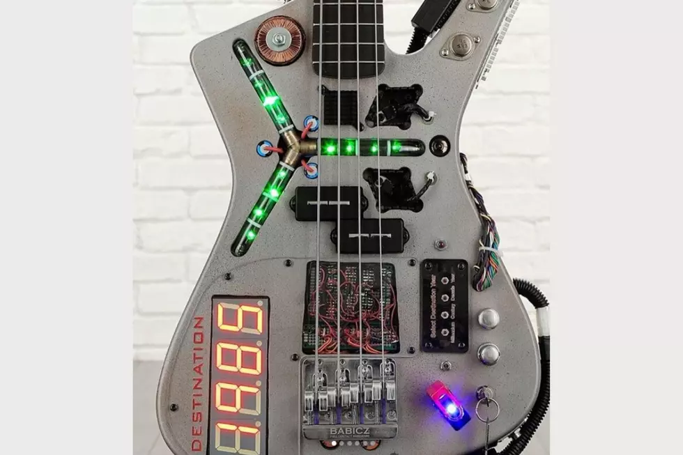 Back to the Future &#8216;Time Machine Bass Guitar&#8217;