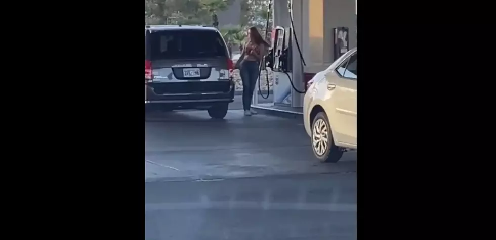 The Perfect Video: Woman Can’t Figure Out Which Side her Gas Tank is On