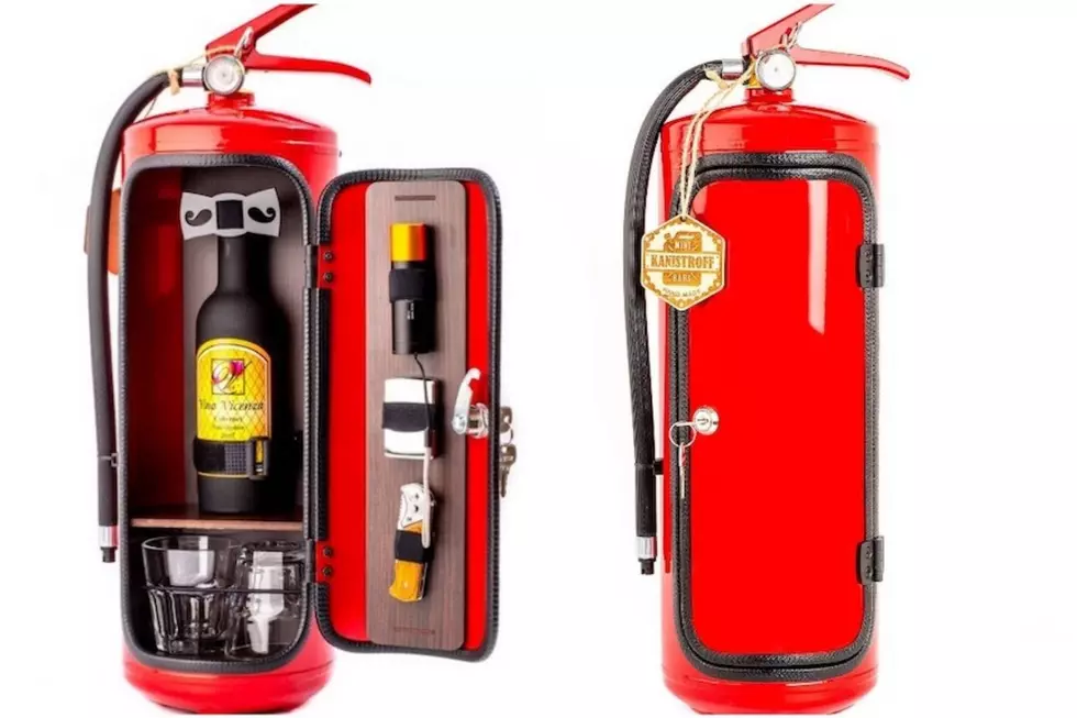 Douse Your Thirst with a ‘Fire Extinguisher Mini Bar!’