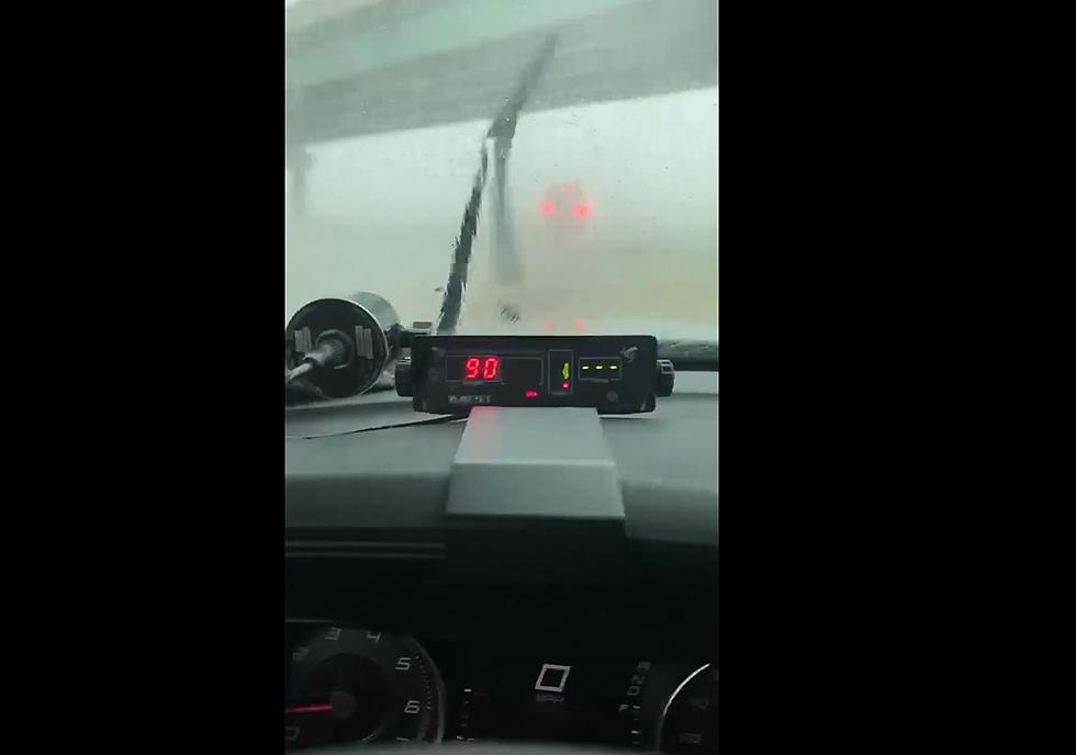Iowa State Trooper Captures Storm on Radar Gun (Video)