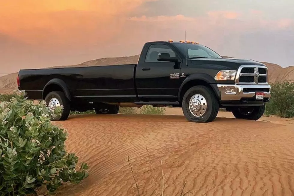A Ram Truck with a 16-foot Bed