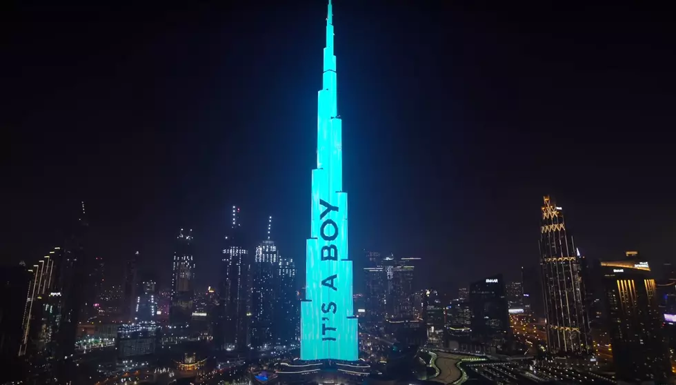 Couple Spends Over $100,000 on a Gender Reveal on World’s Tallest Building (Video)