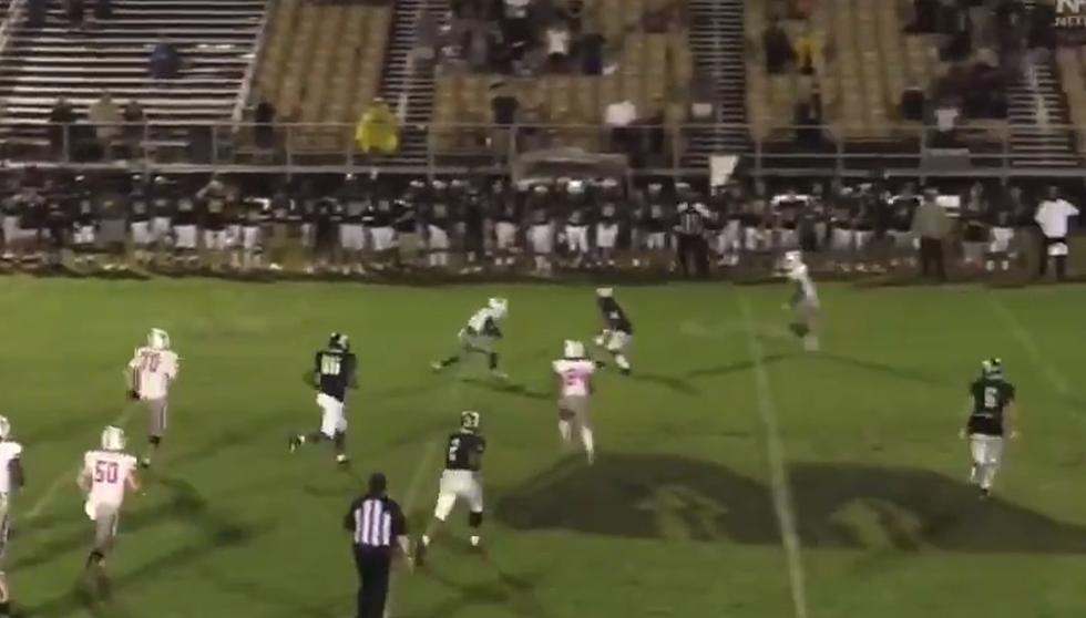 High School Football Team Wins Game on a NINE LATERAL Play