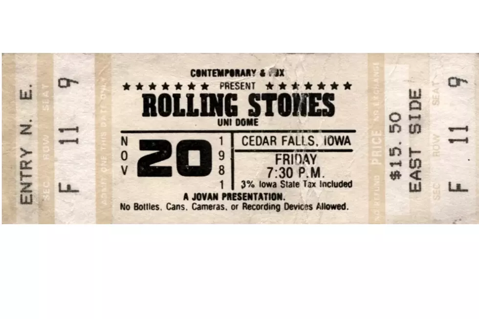 11/20/1981: The Rolling Stones Performed at UNI-Dome in Cedar Falls