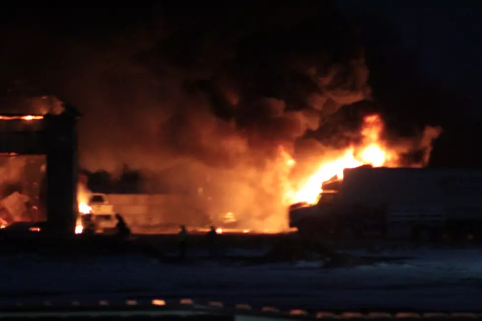 Fire Destroys Cedar Falls Auto Repair Business [VIDEOS, PHOTOS]
