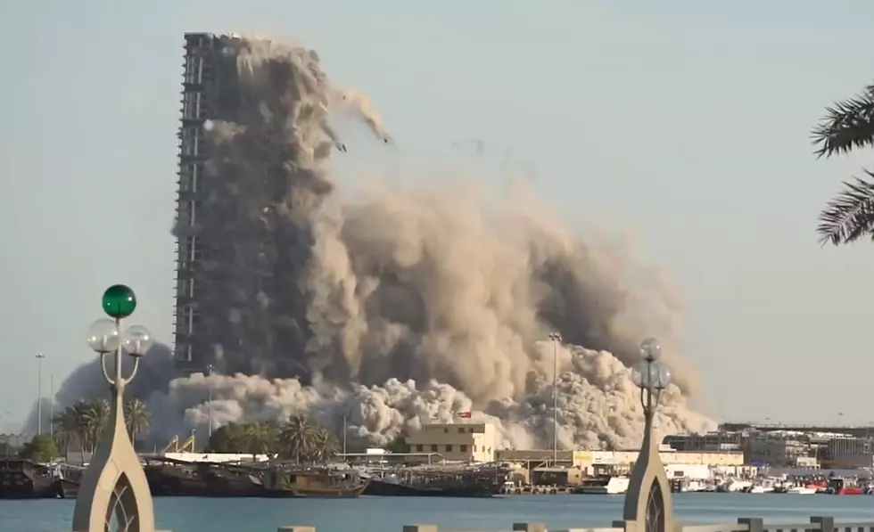 New World Record For Implosion of Tallest Building (VIDEO)