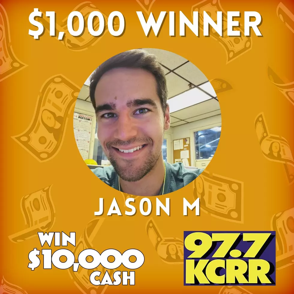 Congrats to Jason on Winning $1,000!