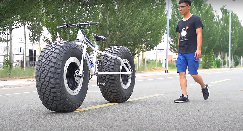 FAT Bike Made from Truck Tires (VIDEO)