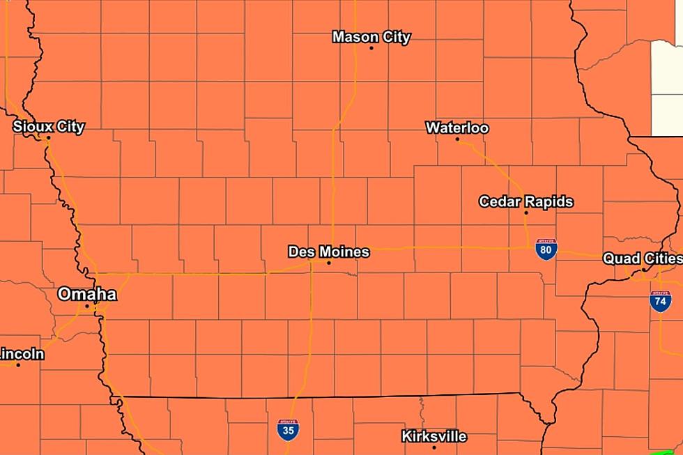 The ENTIRE state of Iowa is in a Heat Advisory