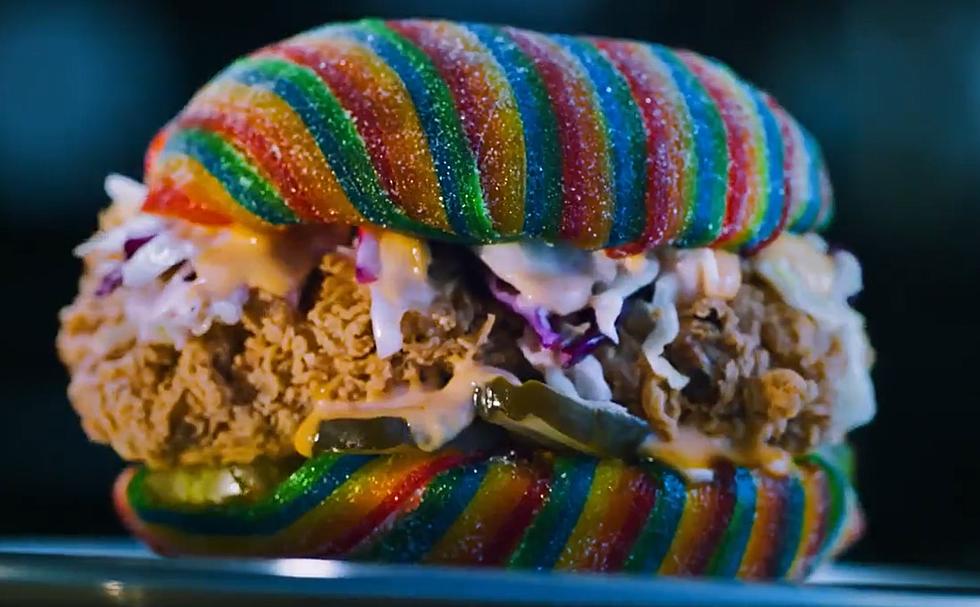 Airheads Released a Chicken Sandwich With A Bun Made Of Candy