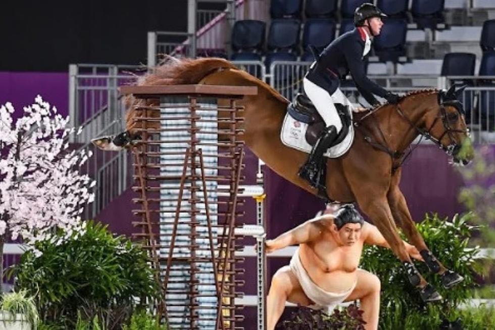 Sumo Wrestler’s Butt is Scaring Horses at The Olympics