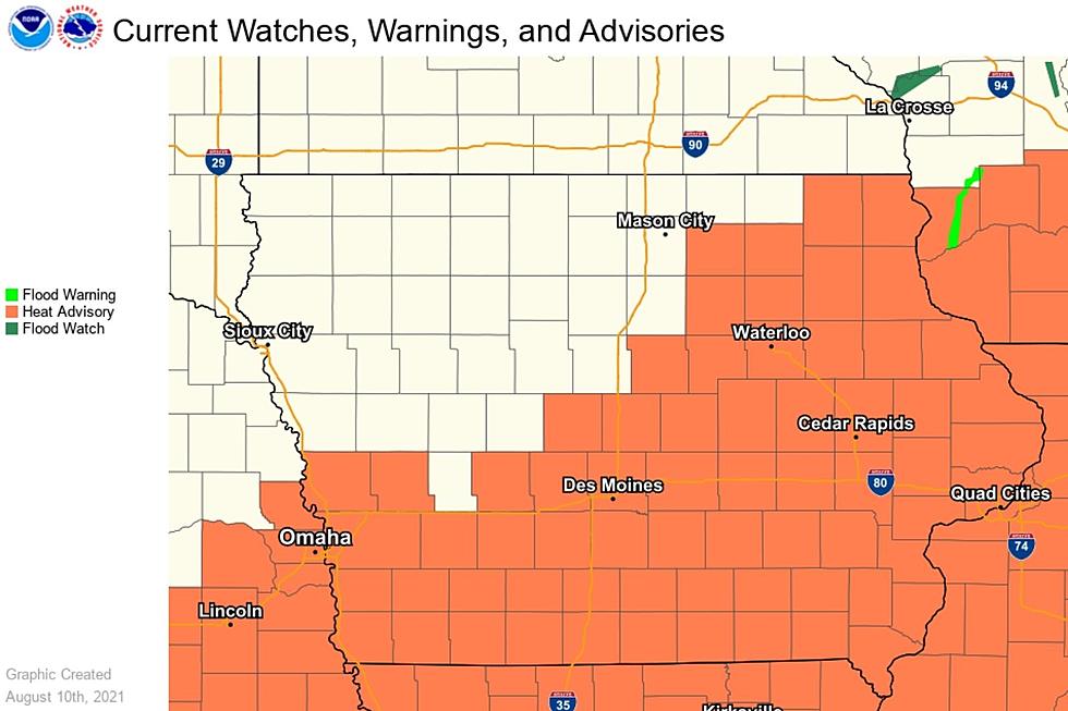 Heat Advisory Issued for Iowa