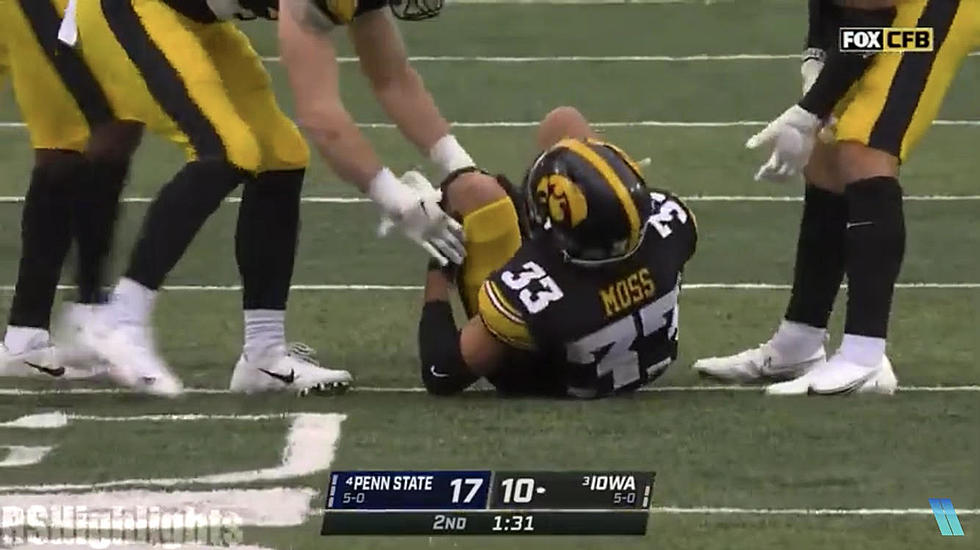 [WATCH] Iowa Star Defensive Back Injures Knee, Not Available Saturday