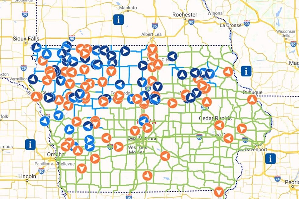 Over 100 Iowa DOT Snowplows are on the Roads This Morning