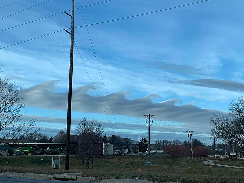 What Caused This Rare Cloud Formation in Western Iowa Yesterday?