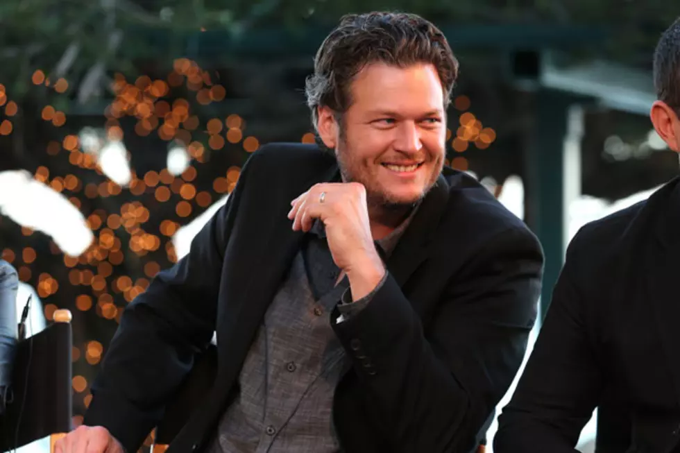 Blake Shelton Gets Big and Sexy Gift From Adam Lavine