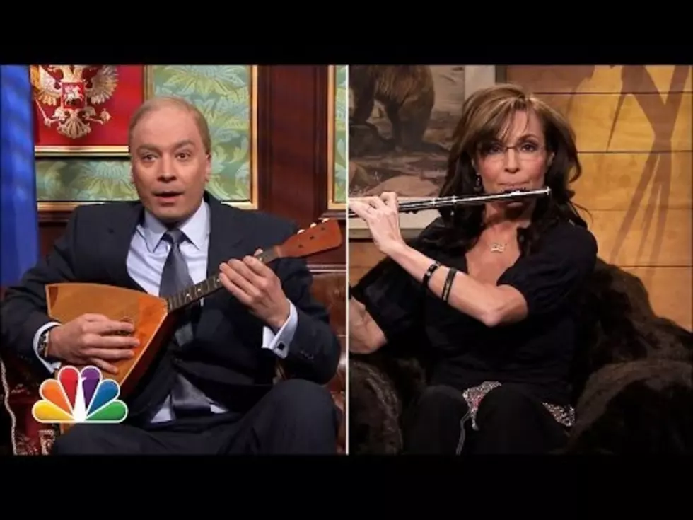 Putin & Sarah Palin Jam Out On The Tonight Show