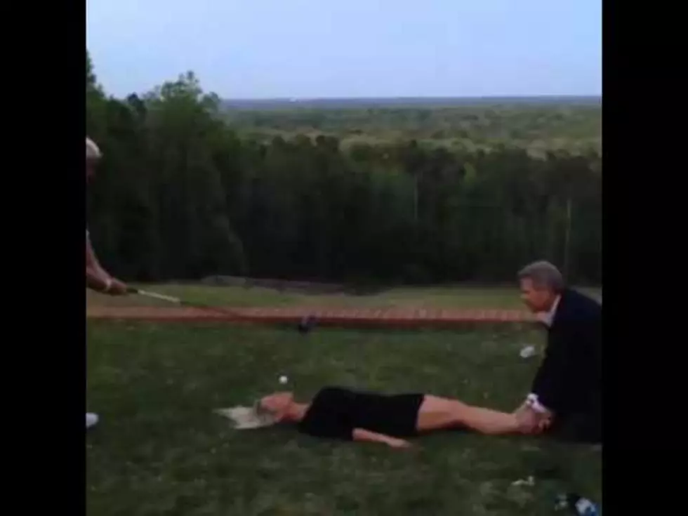 John Daly Hits Golf Ball Teed Up in a Woman&#8217;s Mouth