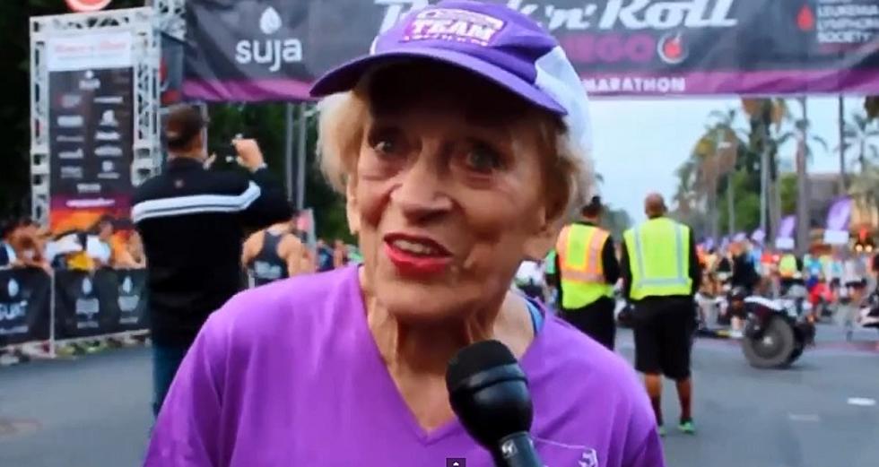 91-Year-Old Marathon Runner Breaks Two Records