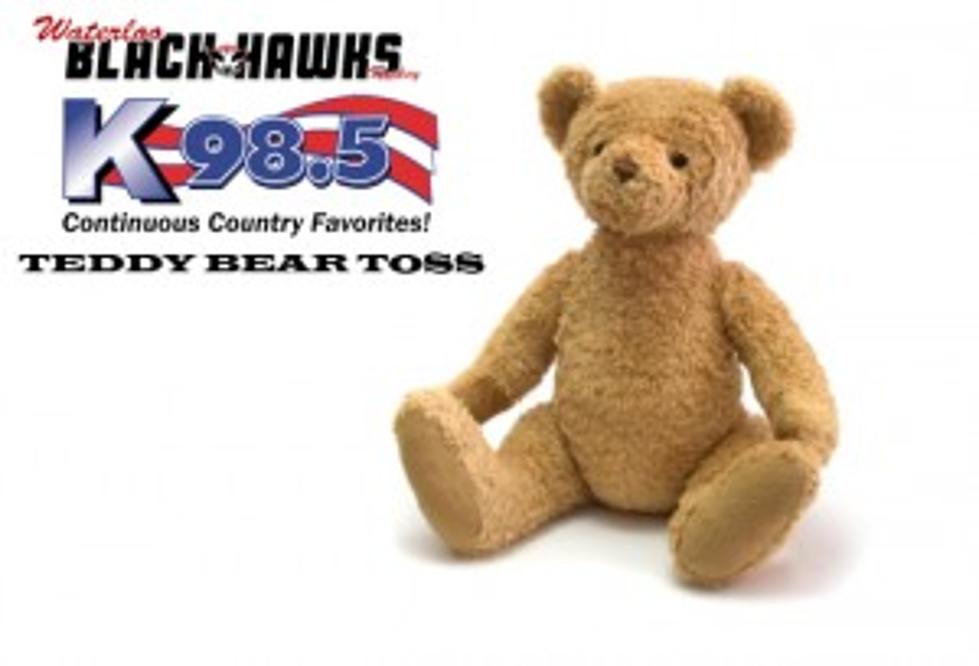 2014 K-98.5 Teddy Bear Toss Night with the Black Hawks