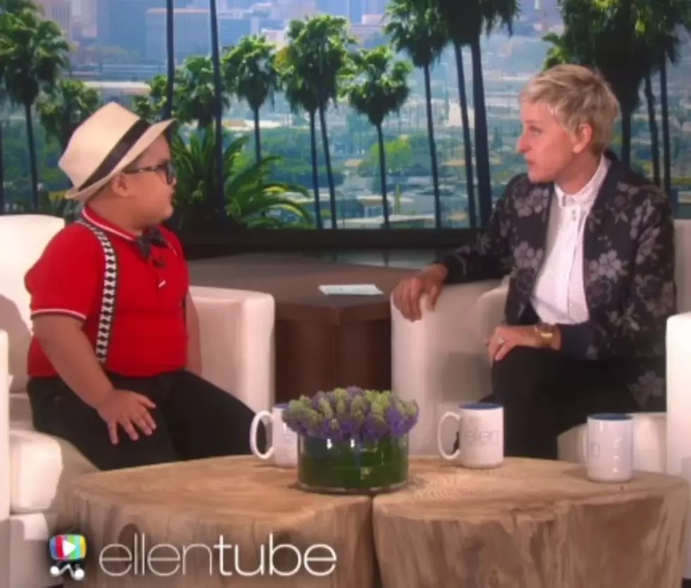 Internet Sensations Makes His U.S. Debut On The Ellen Show