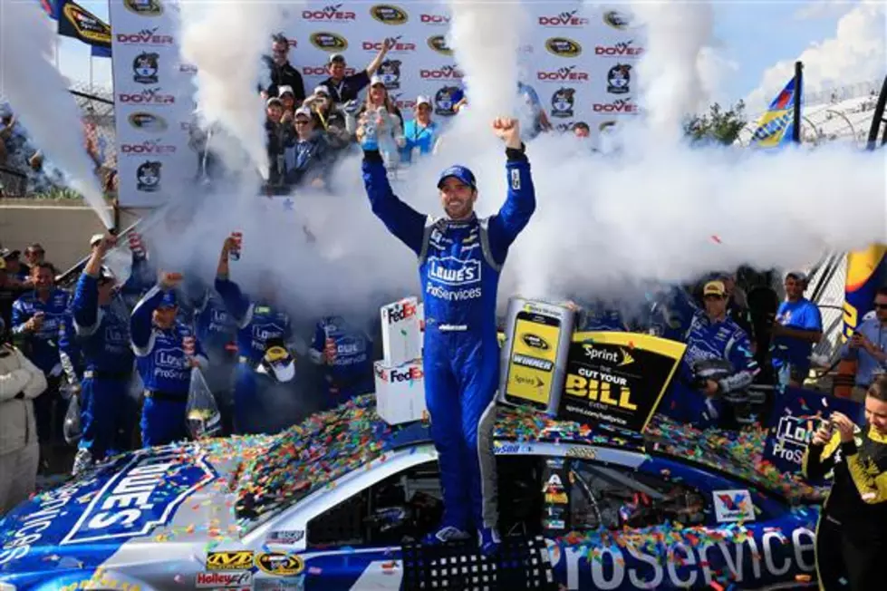 Jimmie Johnson Wins 10th NASCAR Cup Race At Dover [VIDEO]