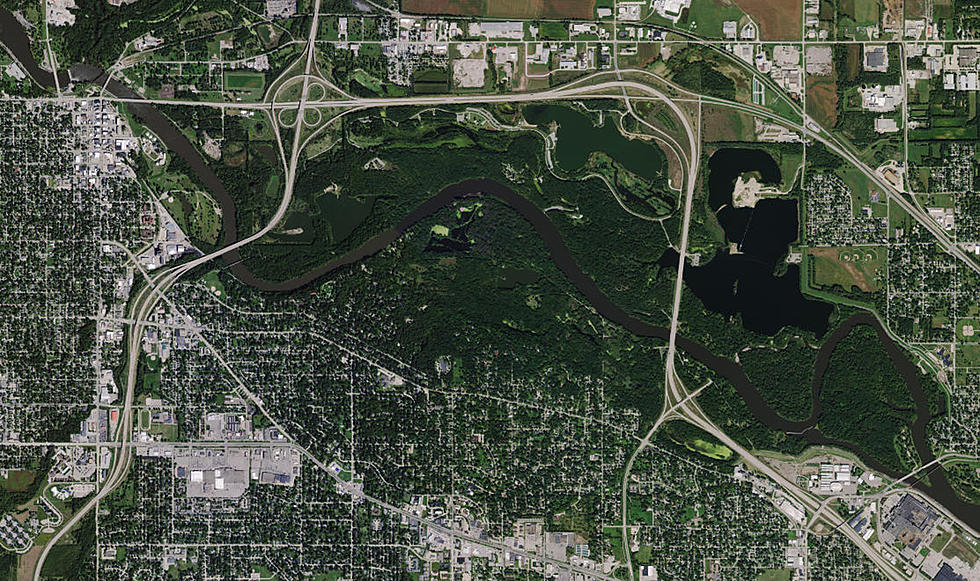 Waterloo-Cedar Falls Changes Over 4 Decades, Aerial Photos