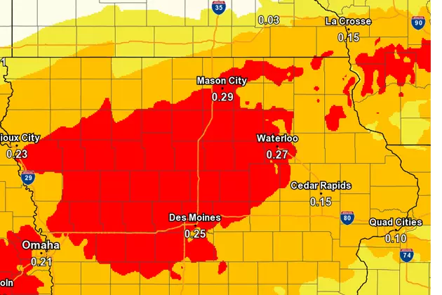 Ice Storm Warning for Northeast Iowa (Jan. 16, 2017)