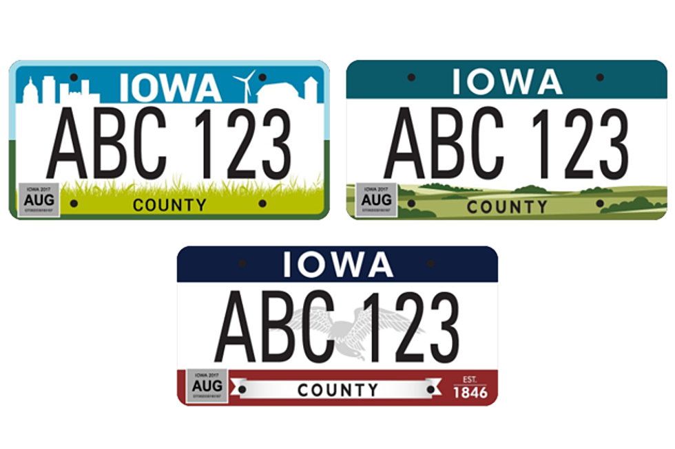 New Iowa License Plate Revealed