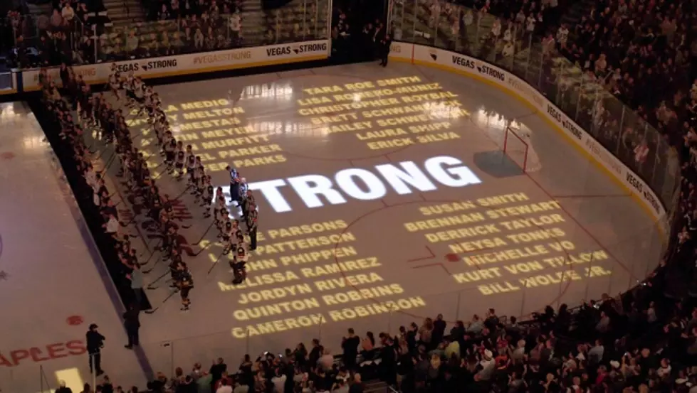 The Vegas Golden Knights Emotional Home Opener