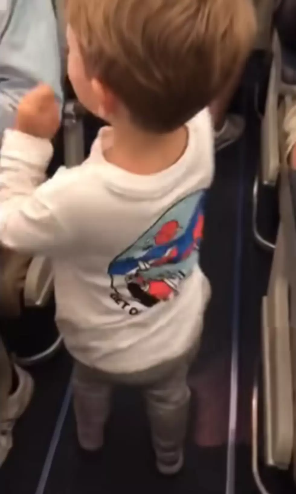 WATCH: This Little Boy Made Everyone Smile On An Airplane