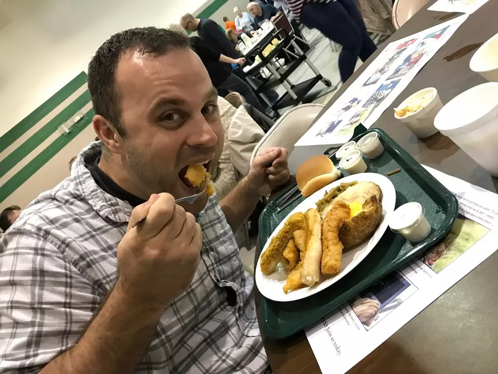 Neuman at the First Friday Night Fish Fry of 2019
