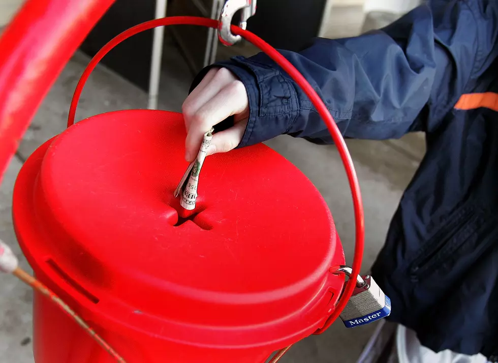 Salvation Army Bell Ringers Collect Funds For Charity