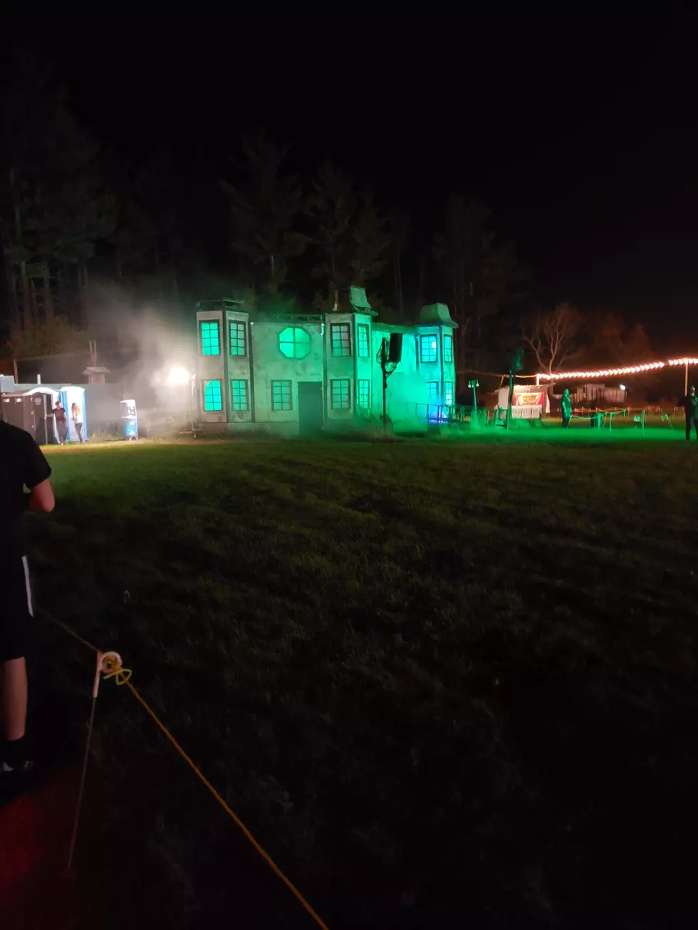 Fire Hits Area Haunted Attraction