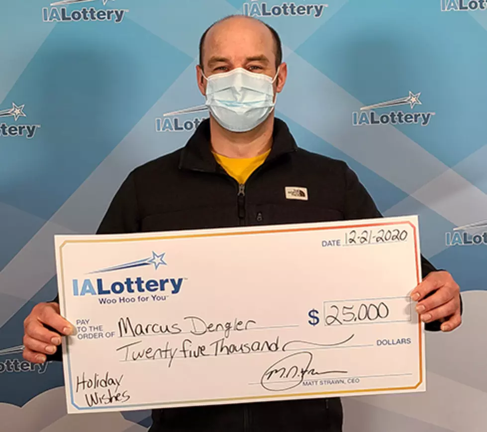 Cedar Falls Man Wins Big Iowa Lottery Prize