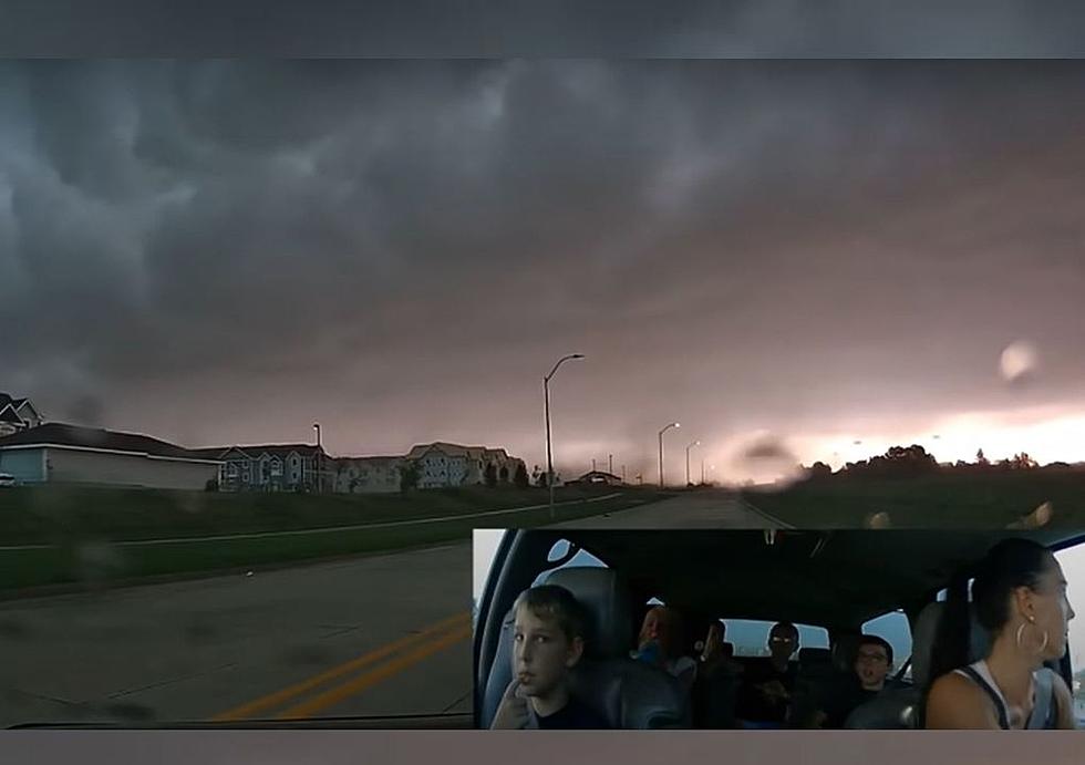 Grimes, Iowa Family Dash Cam Captures Derecho [WATCH]