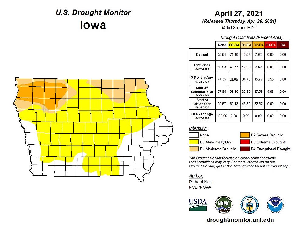 Iowa Drought Conditions Felt Sitewide