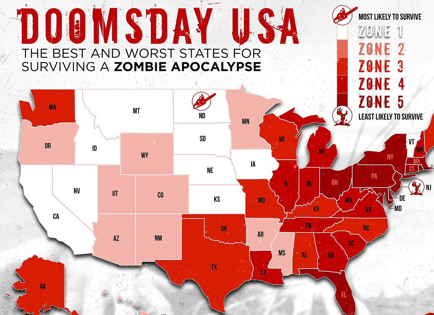Experts Say to Survive a Zombie Apocalypse, Come to Iowa