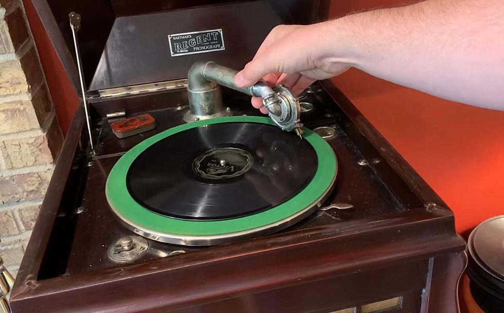 LISTEN: 100 Year Old Phonograph Plays the Iowa Corn Song