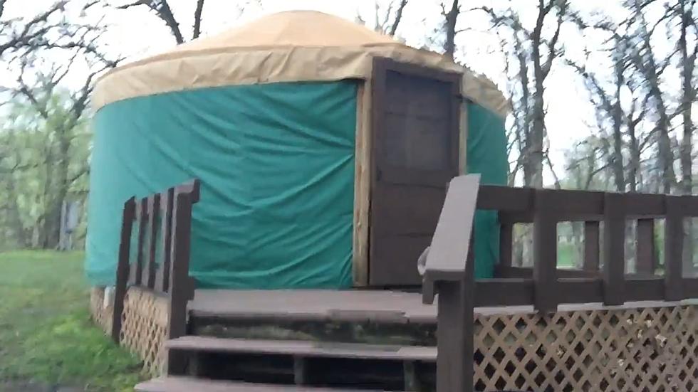 Yes, You Really Can Sleep In a Yurt Overlooking Iowa Lakes